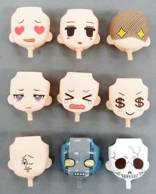 Nendoroid More Swap Face All 9 Types Set Figure [USED]