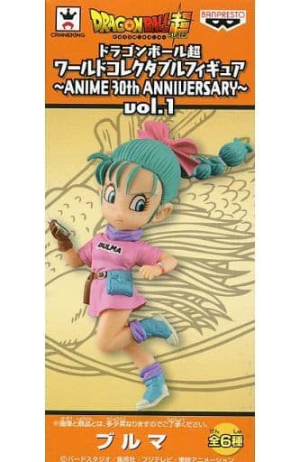 Bulma Dragon Ball Super World Collectable Figure ANIME 30th ANNIVERSARY Vol.1 Figure [USED]