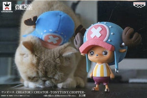 Tony Tony Chopper Light Blue Hat One Piece CREATOR x CREATOR Tonytony Chopper Figure [USED]