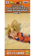 Super Saiyan Son Goku Dragon Ball Super World Collectable Figure ANIME 30th ANNIVERSARY Vol.3 Figure [USED]