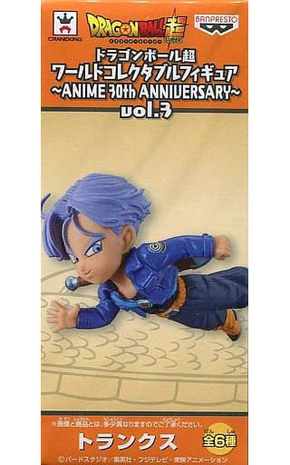 Trunks Dragon Ball Super World Collectable Figure ANIME 30th ANNIVERSARY Vol.3 Figure [USED]