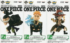Edward Newgate, etc. One Piece Ichiban Kuji Figure Selection Extra Closet Re: Members Log Marineford World Collectable Figure Prize F All 3 Types Set Figure [USED]