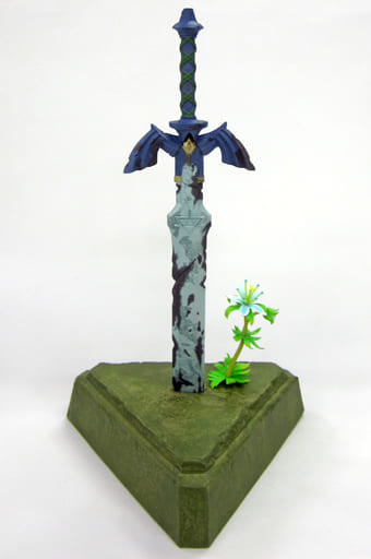 Kaisei no Master Sword The Legend of Zelda: Breath of the Wild Deluxe Collector's Edition Included Items Figure [USED]