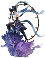 Sasuke Uchiha Raijin Naruto: Shippuden G.E.M. Series Remix Figure [USED]