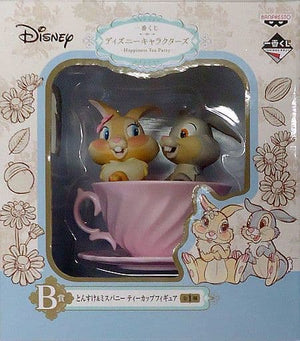 Tonsuke Miss Bunny Ichiban Kuji Happiness Tea Party Tea Cup Figure Disney Characters Prize B Figure [USED]