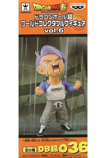 Trunks Adolescence Dragon Ball Super World Collectable Figure Vol.6 Figure [USED]