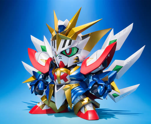 Shin SD Gundam Gaiden: Gold Saga Solar Knight God Gundam SDX Tamashii Web Limited Figure [USED]
