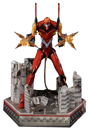 Rebuild of Evangelion Multipurpose Humanoid Decisive Weapon Ultimate Diorama Masterline Polystone Statue Figure [USED]