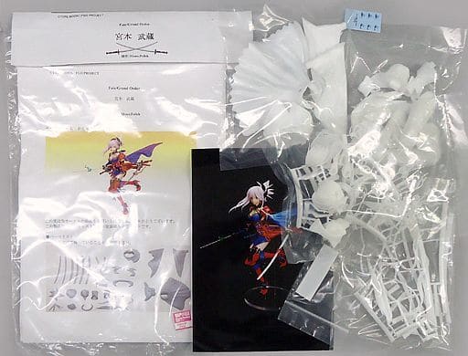 Saber/Shinmen Musashi no Kami Fujiwara no Harunobu Musashi Miyamoto Fate/Grand Order 1/8 Garage Kit Wonder Festival 2017 Winter & Event Limited Figure [USED]