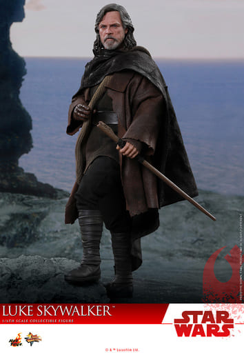 Star Wars: The Last Jedi Luke Skywalker Movie Masterpiece Action Figure 1/6 Figure [USED]