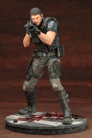 Chris Redfield Resident Evil: Vendetta ARTFX 1/6 PVC Painted Finished Product Figure [USED]