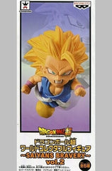 Super Saiyan 3 Son Goku Dragon Ball Super World Collectable Figure Saiyans Bravery Vol.2 Figure [USED]