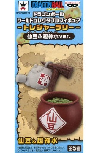 Senzu Bean Ultra Divine Water Dragon Ball World Collectable Figure Treasure Rally Senzu & Ultra Divine Water Ver. Taito Limited Figure [USED]