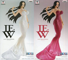 Boa Hancock, etc. One Piece LADY EDGE: WEDDING BOA.HANCOCK All 2 Types Set Figure [USED]