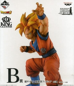 Super Saiyan Son Goku Dragon Ball Ichiban Kuji History of Son Gokou Prize B Figure [USED]