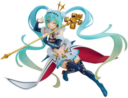 VOCALOID Racing Miku 2018Ver. PVC & ABS Painted Finished Product 1/7 Figure [USED]