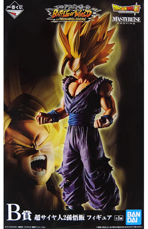 Super Saiyan 2 Son Gohan Dragon Ball Ichiban Kuji Battle Of World with Dragonball Legends Masterlise Emoving Prize B Figure [USED]