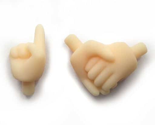 Cu-Poche Good Friends Holding Hands Parts 1 Year Old Wrist Part Kotobukiya Shop Limited Present Campaign Distribution Item Parts [USED]