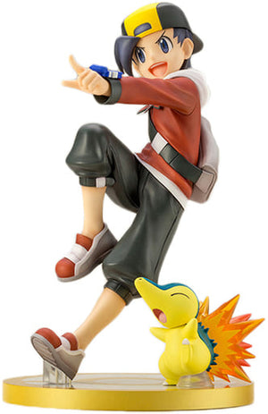 Ethan with Cyndaquil Pokemon ARTFX J 1/8 PVC Painted Finished Product Figure [USED]