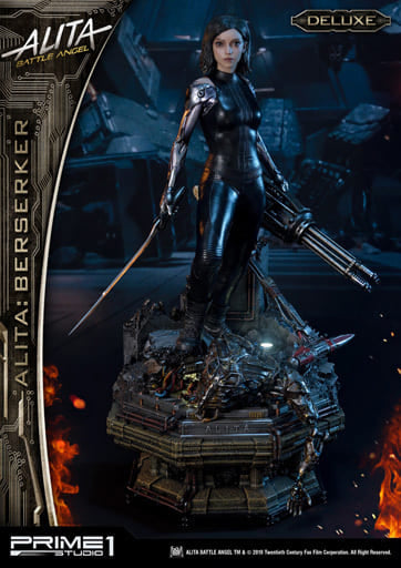 Alita: Battle Angel Alita Berserker DX Ver. Premium Masterline 1/4 Polystone Statue Figure [USED]