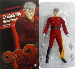009 Re: Cyborg Cyborg 004: Albert Heinrich Real Action Heroes No.606 Famima-com Exclusive Figure [USED]