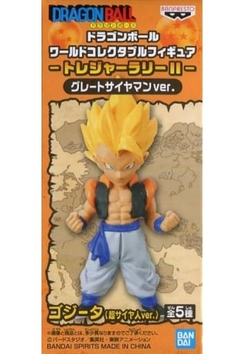 Gogeta Super Saiyan Ver. Dragon Ball World Collectable Figure Treasure Rally II Great Saiyaman Ver. Figure [USED]