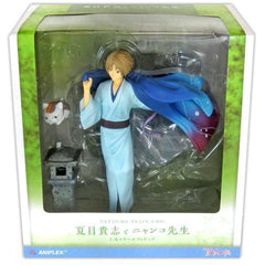 Takashi Natsume & Nyanko Sensei Natsume's Book of Friends 1/8 PVC & ABS Painted Finished Product ANIPLEX+ Limited Figure [USED]