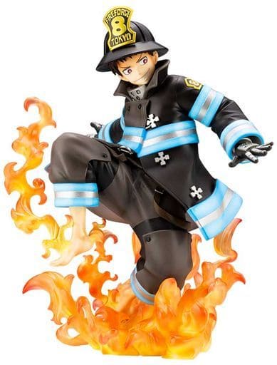 Shinra Kusakabe Fire Force ARTFX J 1/8 PVC Painted Finished Product Figure [USED]