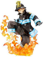 Shinra Kusakabe Fire Force ARTFX J 1/8 PVC Painted Finished Product Figure [USED]