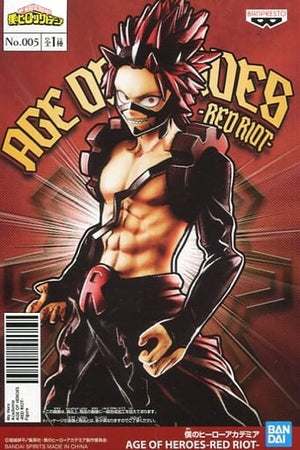 Eijirou Kirishima My Hero Academia AGE OF HEROES Red Riot Figure [USED]