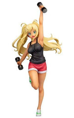 How Heavy Are the Dumbbells You Lift? Hibiki Sakura PMMA Painted Finished Product 1/7 Figure [USED]