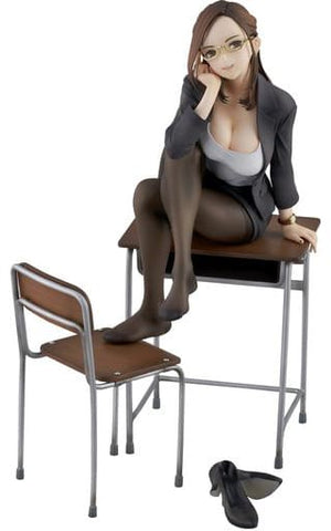 Yuiko Sensei Yuiko Okuzumi Miru Tights Gogatsu Byo? Sensei ga Naoshite Ageyokka? Painted Finished Product Figure [USED]