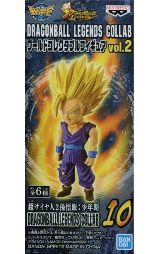 Son Gohan Super Saiyan 2 Boyhood Dragon Ball Legends World Collectable Figure Dragonball Legends Collab Vol.2 Figure [USED]