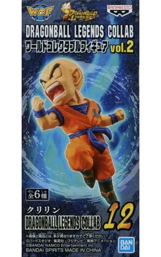 Krillin Dragon Ball Legends World Collectable Figure Dragonball Legends Collab Vol.2 Figure [USED]