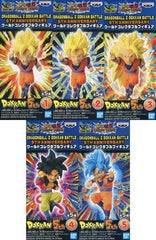 Super Saiyan Son Goku, etc. Dragon Ball Z: Dokkan Battle World Collectable Figure Dragonball Z Dokkan Battle 5th Anniversary All 5 Types Set Figure [USED]