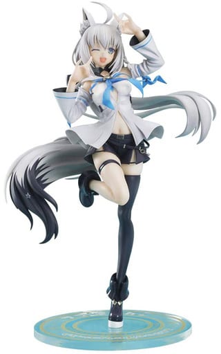 VTuber Hololive Shirakami Fubuki 2019 Summer Event Ver. PVC Painted Finished Product 1/7 Figure [USED]