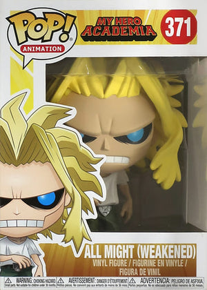 All Might Weakened True Form My Hero Academia POP! Animation Series #371 Figure [USED]