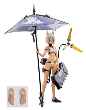 [Wolf] 001 Swimsuit Body Armed Set G.N.Project 1/12 Action Figure with Benefits Figure [USED]