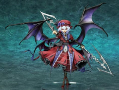 Touhou Project Remilia Scarlet Koumajou Densetsu Ver. Extra Color BLOOD MOON PVC Painted Finished Product 1/8 Figure [USED]