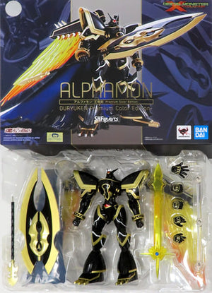 Alphamon: King Dragon Sword Premium Color Edition Digital Monster X-Evolution S.H.Figuarts Tamashii Web Limited Figure [USED]