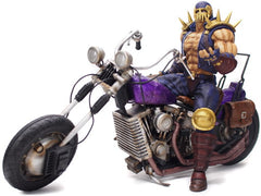 Fist of the North Star Jagi & Bike Set Initial Concept Version Ultimate Sculpt Vol.2 CCP Muscular Collection PVC Painted Figure Figure [USED]