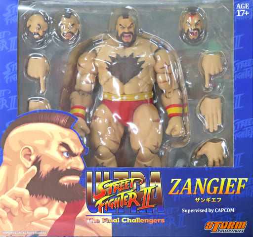 Ultra Street Fighter II: The Final Challengers Zangief Action Figure Figure [USED]