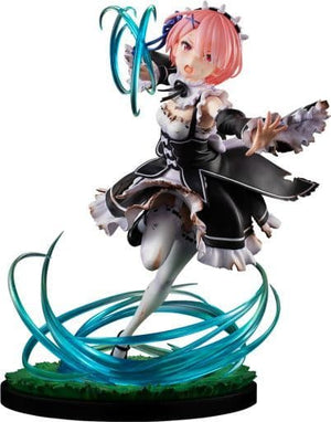 Ram Roswaal Battle Ver. Re:ZERO -Starting Life in Another World- PVC & ABS Painted Finished Product Figure [USED]