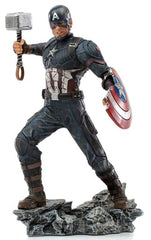 MARVEL Infinity SAGA Captain America Ultimate Battle Diorama Series Statue 1/10 Figure [USED]