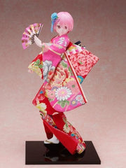 Ram Japanese Doll Re:ZERO -Starting Life in Another World- Yoshitoku X F: NEX 1/4 Painted Finished Product F:NEX Limited Figure [USED]