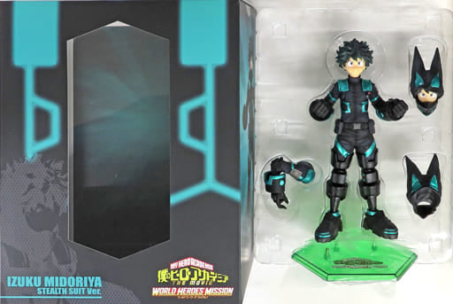 Izuku Midoriya Stealth Suit Ver. My Hero Academia: World Heroes' Mission 1/8 Painted Finished Product Figure [USED]