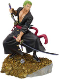 Roronoa Zoro One Piece Figuarts Zero WT100 Memorial Drawing By Eiichiro Oda Hundred Views Of Great Pirates Figure [USED]