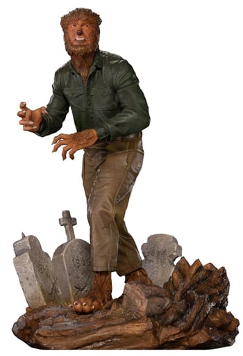 Wolf Man Wolf Man Universal Monsters Deluxe Art Scale Statue 1/10 Figure [USED]