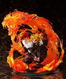 Kyojuro Rengoku Flame Breathing Esoteric Art Ninth Form: Rengoku Demon Slayer: Kimetsu no Yaiba Mugen Train Arc 1/8 PVC & ABS Painted Finished Product ANIPLEX+ Limited Figure [USED]