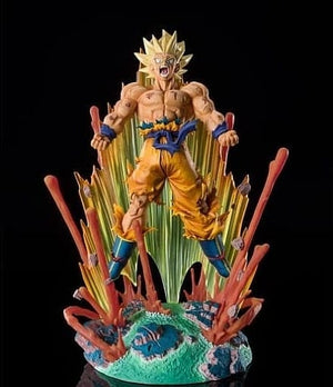 Cho Gekisen Super Saiyan Son Gokou Are You Talking About Krillin!!!!! Dragon Ball Z Figuarts Zero Tamashii Web Limited Figure [USED]